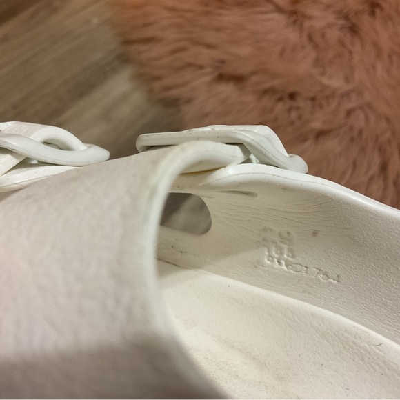 Birkenstock White Milano Essentials Kids Size 11.5 - Picture 13 of 13